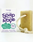 Friendly Soap Soap on a Rope Peppermint & Poppy Seeds натурален сапун на шнурче 95 гр.