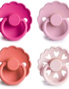 FRIGG 4 Pack Edition Size 2:6-18 months биберон Rosy Romance 4 бр.