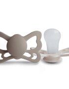 FRIGG Butterfly Size 2:6-18 months биберон Portobello/Cream 2 бр.
