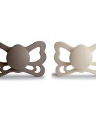 FRIGG Butterfly Size 2:6-18 months биберон Portobello/Cream 2 бр.