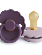 FRIGG Daisy Size 1:0-6 months биберон Violet Dream/Soft Lilac 2 бр.