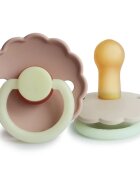 FRIGG Daisy Size 2:6-18 months биберон Blush night/Cream night 2 бр.