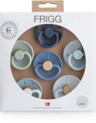 FRIGG Round Latex Endless Sea биберон Size 2 6 бр.