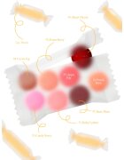 Frudia Blurry Butter Jam мултифункционален балсам за устни и скули цвят 57 Haze Plum 4.5 гр.