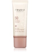 Frudia Sun Bare Skin Foundation минерален защитен флуид за лице да уеднакви цвета на кожата SPF 50 40 гр.