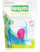 G.U.M Easy Floessers разтягащ се много нежен конец за зъби с флуор и ментол 30 бр.