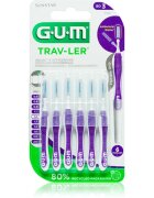 G.U.M Trav-Ler Interdental четки за междузъбно пространство 12 mm 6 бр.