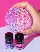 Gabriella Salvete Glitters Are The Answer брокат за лице и тяло цвят Violet 10 мл.