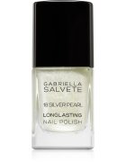 Gabriella Salvete Longlasting Enamel дълготраен лак за нокти перлен блясък цвят 18 Silver Pearl 11 мл.