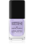 Gabriella Salvete Longlasting Enamel дълготраен лак за нокти със силен гланц цвят 87 Pastel Purple 11 мл.