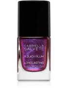 Gabriella Salvete Longlasting Enamel лак за нокти с холографичен ефект цвят 11 Juicy Plum 11 мл.