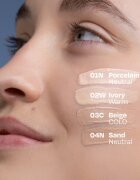 Gabriella Salvete SoulMatte Hyaluronic Foundation дълготраен фон дьо тен с матиращ ефект цвят 02W Ivory Warm 30 мл.