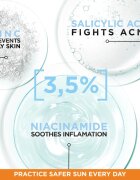 Garnier Ambre Solaire Super UV Niacinamide лек защитен флуид против несъвършенства на кожата SPF 50+ 40 мл.