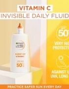 Garnier Ambre Solaire Super UV Vitamin C лек защитен флуид Против тъмни петна SPF 50+ 40 мл.