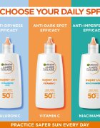 Garnier Ambre Solaire Super UV Vitamin C лек защитен флуид Против тъмни петна SPF 50+ 40 мл.