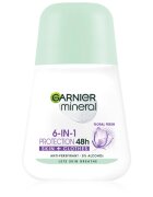 Garnier Mineral 5 Protection рол- он против изпотяване 48 часа (Floral Fresh) 50 мл.