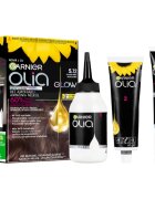 Garnier Olia Big Kit перманентната боя за коса цвят 5.12 Iridescent Brown 1 бр.