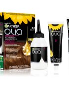 Garnier Olia Big Kit перманентната боя за коса цвят 5.3 Golden Brown 1 бр.