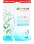 Garnier Pure Active платнена маска с почистващ ефект 28 гр.