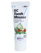 GC Tooth Mousse реминализиращ защитен крем за чувствителни зъби без флуорид вкус Melon 35 мл.