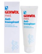 Gehwol MED. антиперспирант-крем за намаляване на потенето за крака 125 мл.