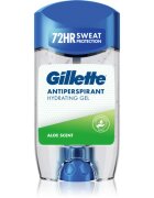 Gillette Antiperspirant Hydrating Gel Aloe Scent гел против изпотяване с хидратиращ ефект за мъже 70 мл.