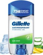 Gillette Antiperspirant Hydrating Gel Aloe Scent гел против изпотяване с хидратиращ ефект за мъже 70 мл.