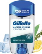 Gillette Antiperspirant Hydrating Gel Eucalyptus Scent гел против изпотяване с хидратиращ ефект за мъже 70 мл.