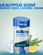 Gillette Antiperspirant Hydrating Gel Eucalyptus Scent гел против изпотяване с хидратиращ ефект за мъже 70 мл.