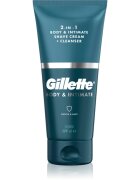 Gillette Body&Intimate 2in1 Shave Cream продукт за бръснене на слабините с измиваща емулсия за мъже 150 мл.