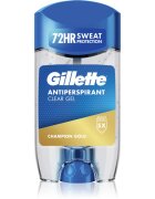 Gillette Champion Gold Antiperspirant Clear Gel гел против изпотяване за мъже 70 мл.