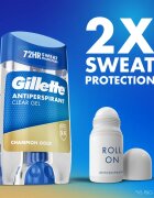 Gillette Champion Gold Antiperspirant Clear Gel гел против изпотяване за мъже 70 мл.