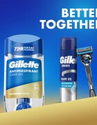 Gillette Champion Gold Antiperspirant Clear Gel гел против изпотяване за мъже 70 мл.