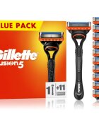 Gillette Fusion5 самобръсначка + резервни остриета 11 бр.
