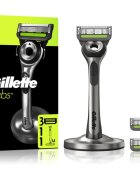 Gillette Labs самобръсначка с поставка + резервни ножчета 1 бр.