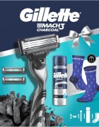 Gillette Mach3 Charcoal подаръчен комплект за мъже