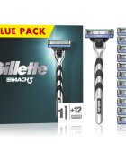 Gillette Mach3 самобръсначка + резервни остриета 12 бр.