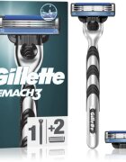 Gillette Mach3 самобръсначка + резервни остриета 2 бр.