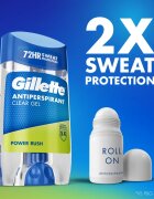 Gillette Power Rush гел против изпотяване за мъже 70 мл.