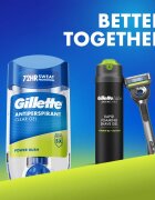 Gillette Power Rush гел против изпотяване за мъже 70 мл.