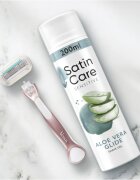 Gillette Satin Care гел за бръснене за жени Aloe Vera 200 мл.