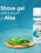 Gillette Satin Care гел за бръснене за жени Aloe Vera 200 мл.