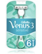 Gillette Venus 3 Sensitive самобръсначки за еднократна употреба 6 бр.