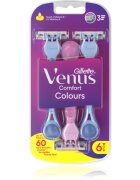 Gillette Venus Comfort Colours самобръсначки за еднократна употреба 6 бр.