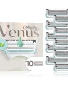 Gillette Venus Satin Care Pubic Hair&Skin Резервни остриета за оформяне на бикини линията 10 бр.