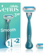 Gillette Venus Smooth самобръсначка +2 резервни глави 1 бр.