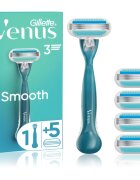 Gillette Venus Smooth самобръсначка + резервни остриета 5 бр.