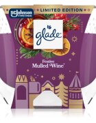 Glade Festive Mulled Wine ароматна свещ 204 гр.