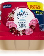 Glade Luscious Cherry & Peony ароматен гел за банята 180 гр.