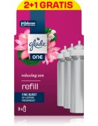 Glade ONE Relaxing Zen резервен пълнител за освежител за въздух 3x10 мл.